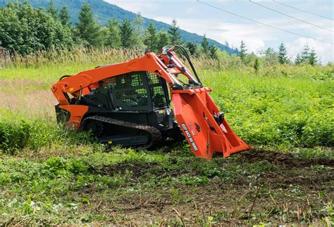 best way to clear land with skid steer|brush clearing attachment for tractor.